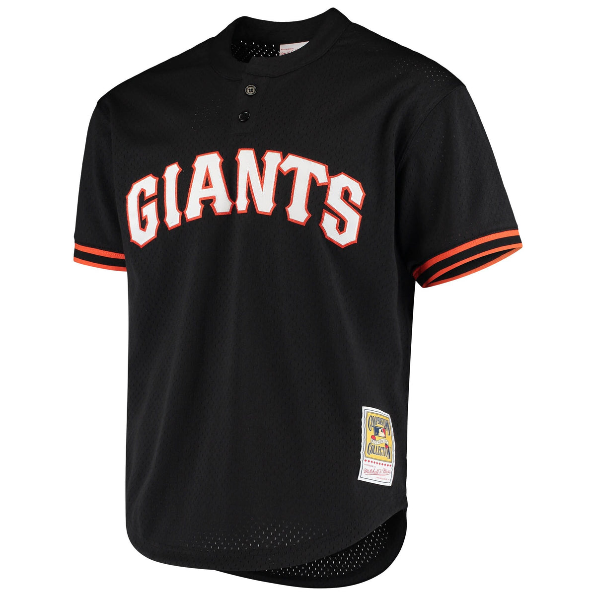 Men s San Francisco Giants Matt Williams Mitchell And Ness Black Cooperstown Collection Mesh Batting Practice Jersey Official Team Jersey Sports Fan A