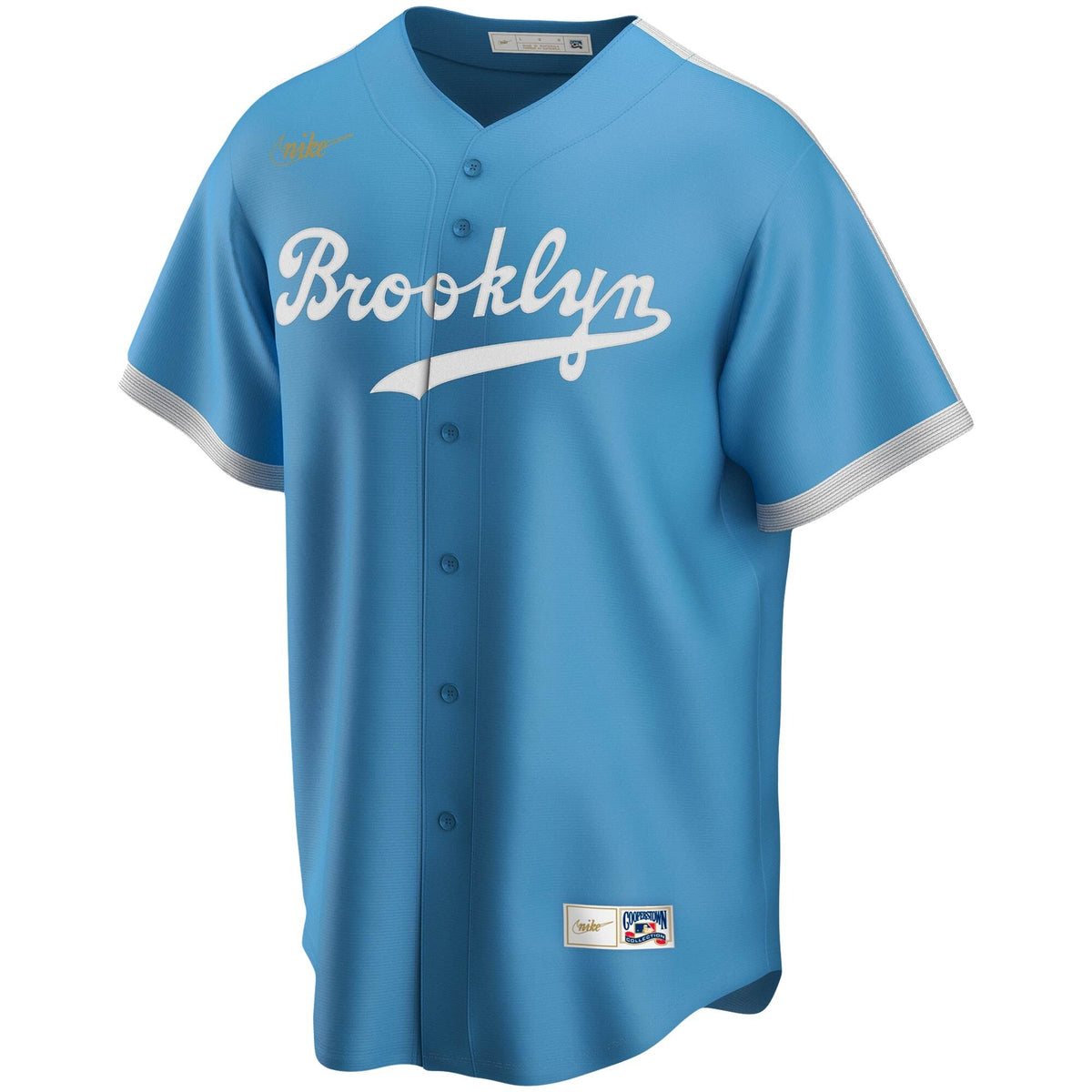 Men s Jackie Robinson Brooklyn Dodgers Nike Light Blue Alternate Cooperstown Collection Team Jersey Official Team Jersey Sports Fan Apparel Official M