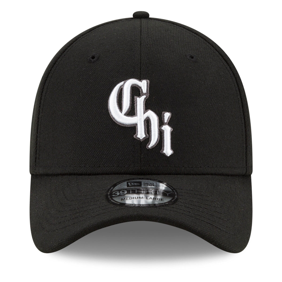 Men s Chicago White Sox New Era Black City Connect 39THIRTY Flex Hat Official Team Hat Sports Fan Cap Official MLB Team Hat Baseball Fan Cap