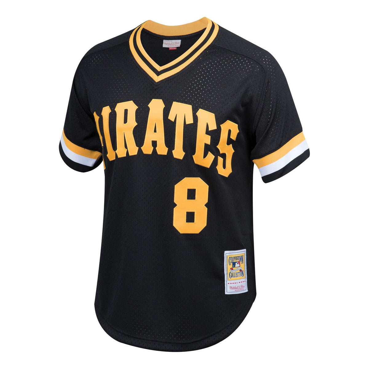 Youth Pittsburgh Pirates Willie Stargell And Ness Black Cooperstown Collection Mesh Batting Practice Jersey Official Team Jersey Sports Fan Apparel Of