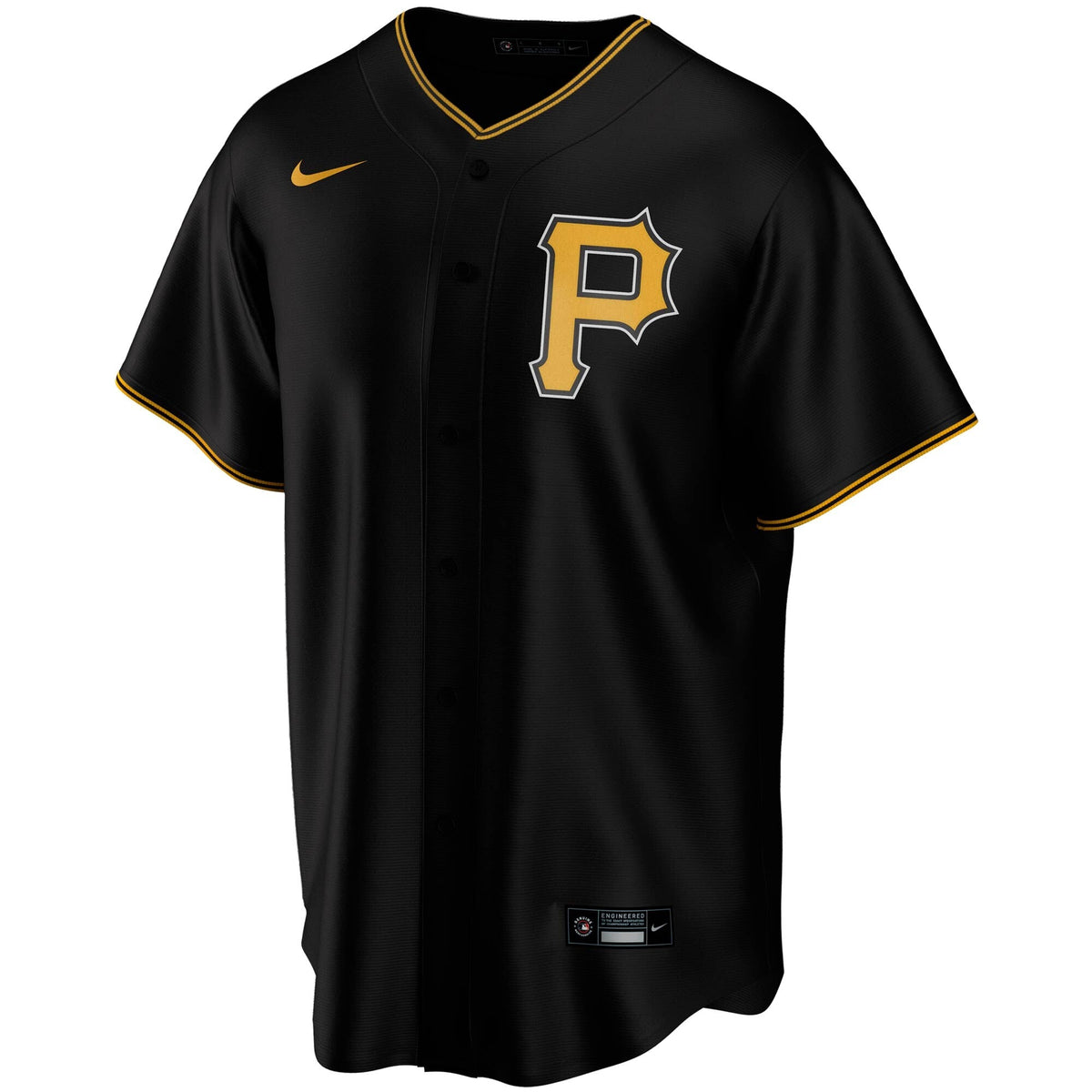 Men s Pittsburgh Pirates Nike Black Alternate Replica Team Jersey Official Team Jersey Sports Fan Apparel Official MLB Team Apparel Baseball Fan Gear
