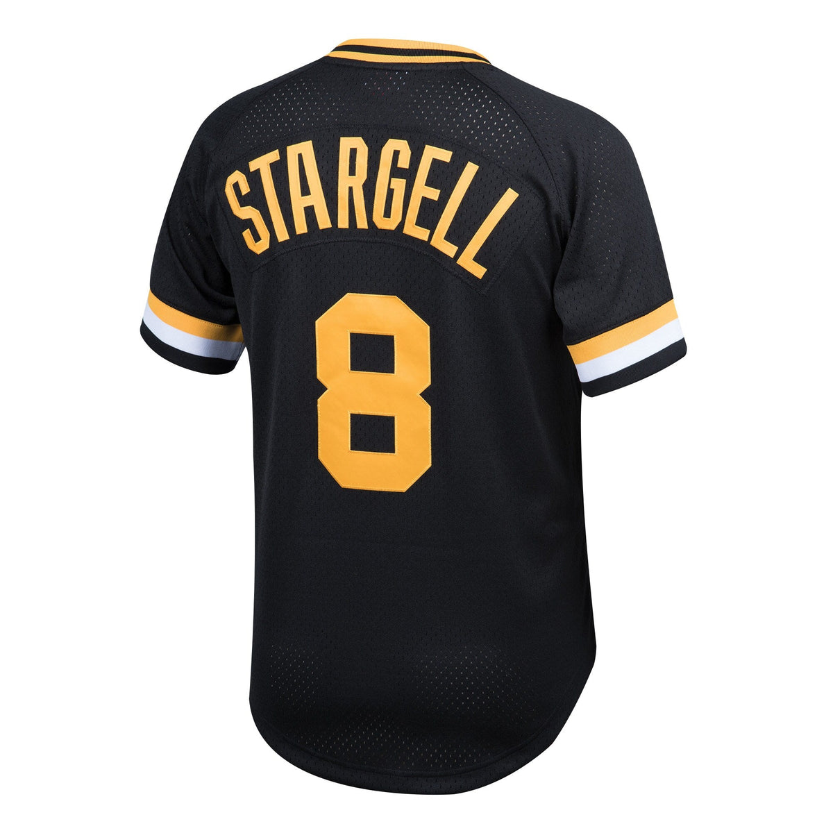 Youth Pittsburgh Pirates Willie Stargell And Ness Black Cooperstown Collection Mesh Batting Practice Jersey Official Team Jersey Sports Fan Apparel Of