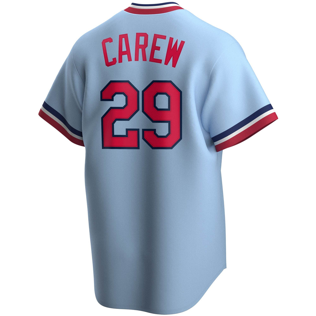 Men s Nike Rod Carew Blue Cooperstown Collection Player Jersey Official Team Jersey Sports Fan Apparel Official MLB Team Apparel Baseball Fan Gear