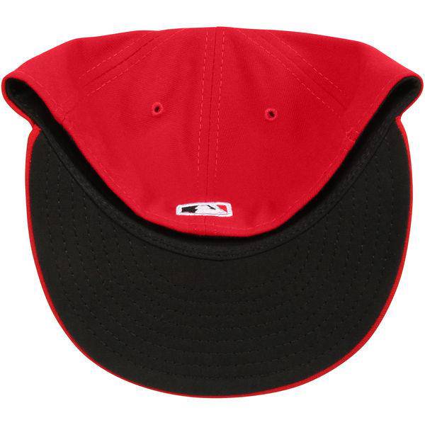Men s Cincinnati Reds New Era Red Home Authentic Collection On-Field 59FIFTY Fitted Hat Official Team Hat Sports Fan Cap Official MLB Team Hat Basebal