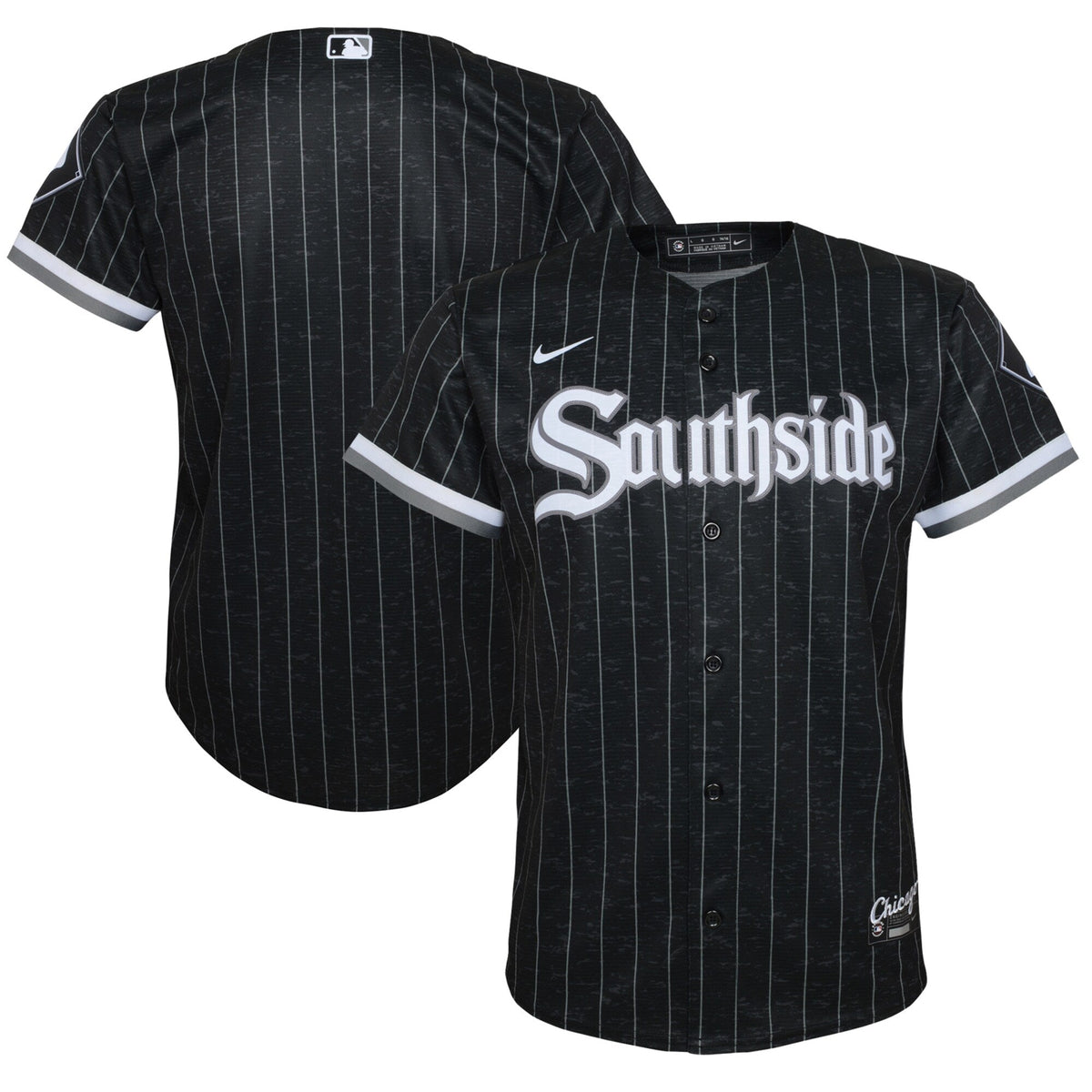 Chicago White Sox Child Nike Black City Connect Replica Jersey Official Team Jersey Sports Fan Apparel Official MLB Team Apparel Baseball Fan Gear