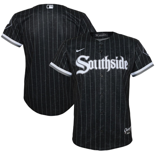 Chicago White Sox Child Nike Black City Connect Replica Jersey Official Team Jersey Sports Fan Apparel Official MLB Team Apparel Baseball Fan Gear