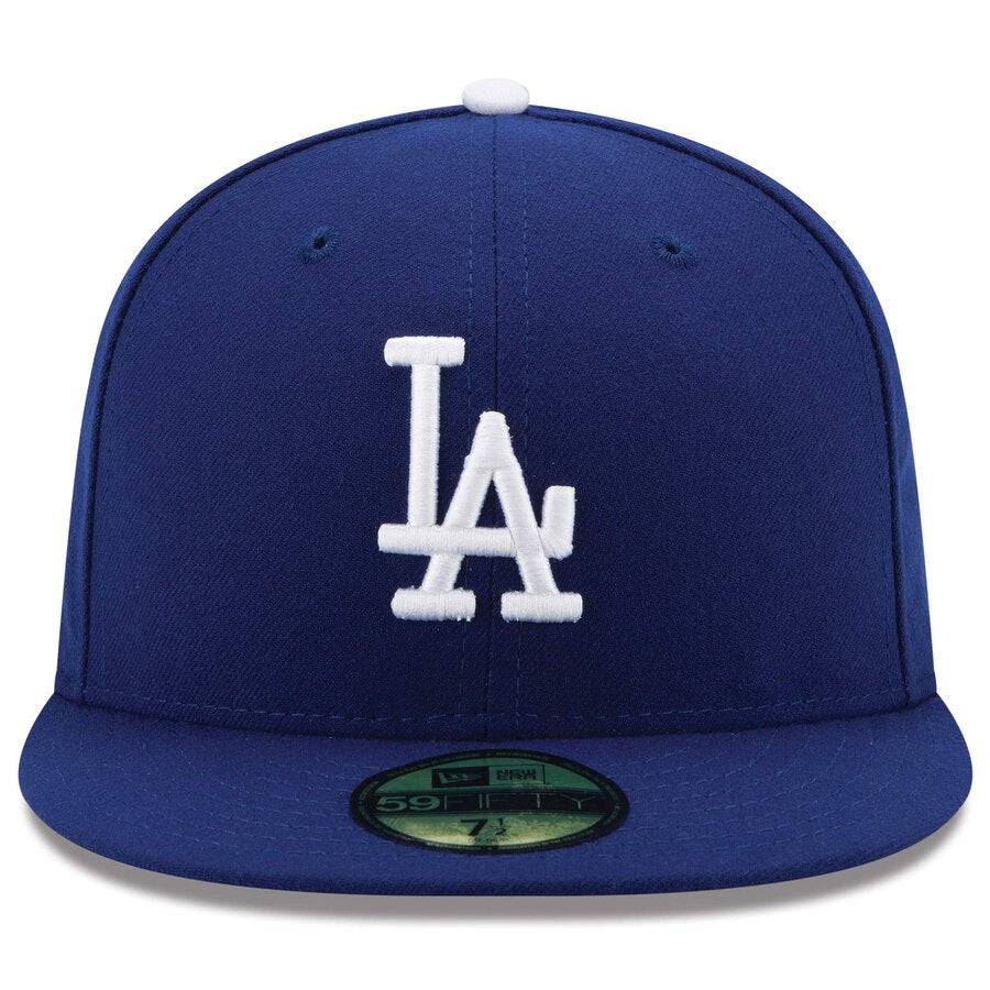 Men s Los Angeles Dodgers New Era Royal Authentic Collection On Field 59FIFTY Performance Fitted Hat Official Team Hat Sports Fan Cap Official MLB Tea