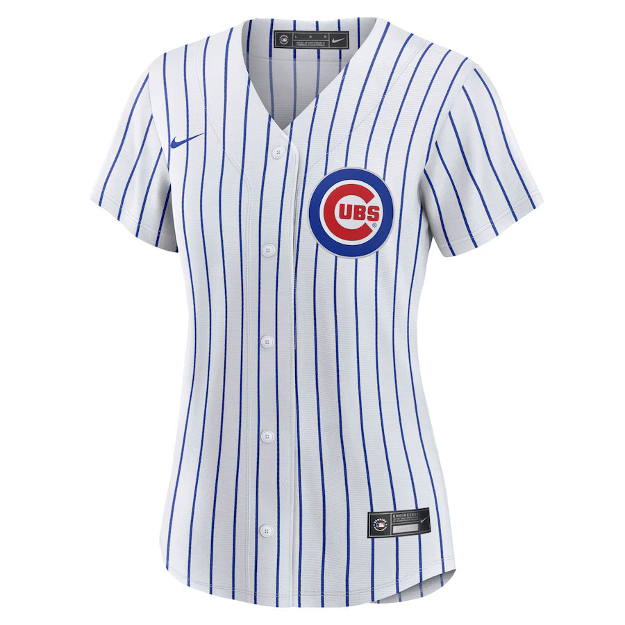 Women s Chicago Cubs Pete Crow-Armstrong Nike White Home Replica Player Jersey Official Team Jersey Sports Fan Apparel Official MLB Team Apparel Baseb