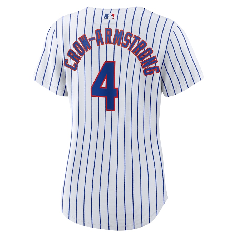 Women s Chicago Cubs Pete Crow-Armstrong Nike White Home Replica Player Jersey Official Team Jersey Sports Fan Apparel Official MLB Team Apparel Baseb