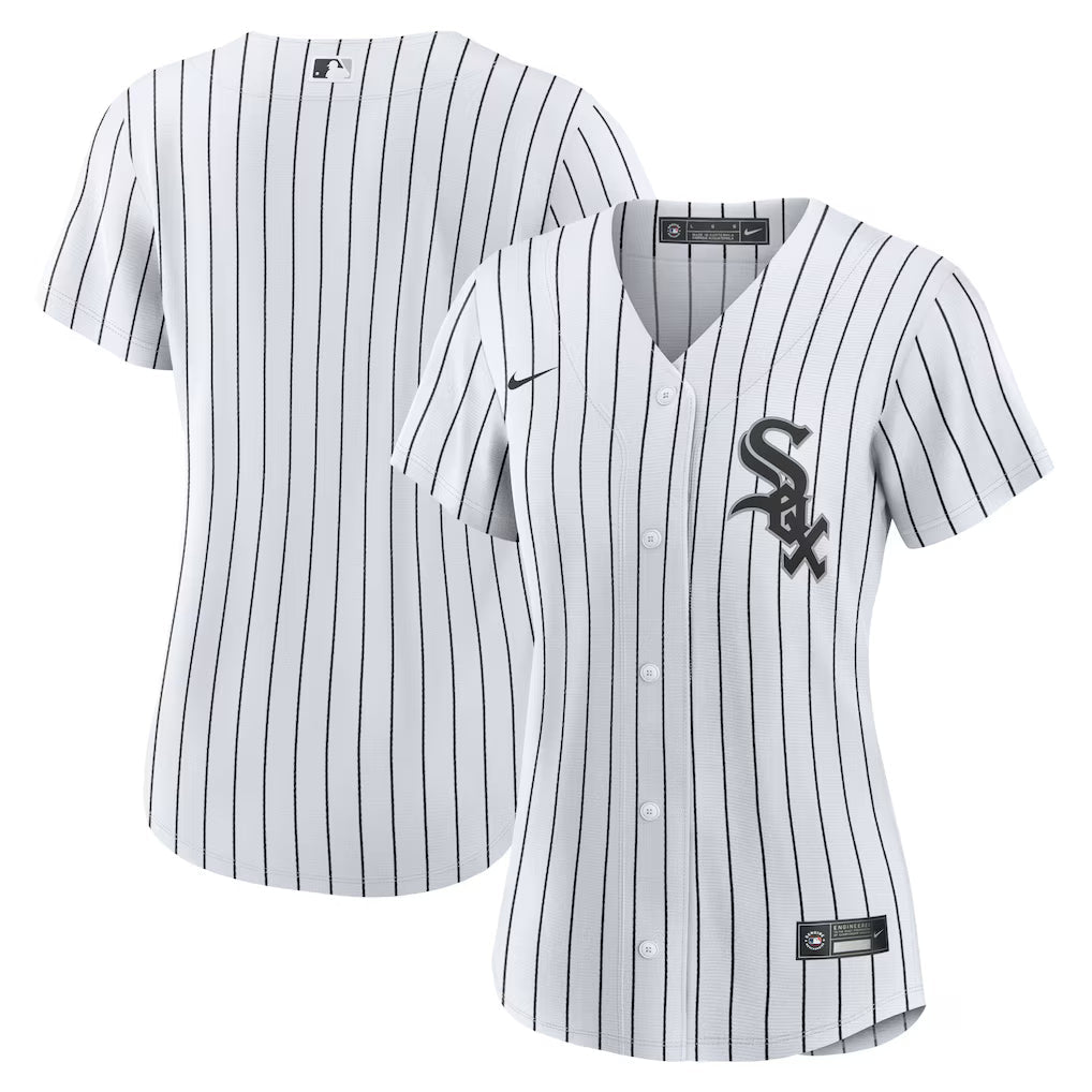 Women s Chicago White Sox Nike White Home Replica Team Blank Jersey Official Team Jersey Sports Fan Apparel Official MLB Team Apparel Baseball Fan Gea