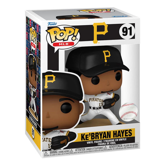 Funko MLB POP Vinyl Figure Pirates Ke Bryan Hayes 9CM Official Sports Fan Gear Popular MLB Style Fan Collection