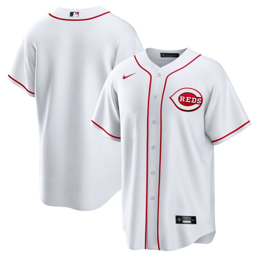 Youth Cincinnati Reds Nike Red Blank Home White Replica Jersey Official Team Jersey Sports Fan Apparel Official MLB Team Apparel Baseball Fan Gear